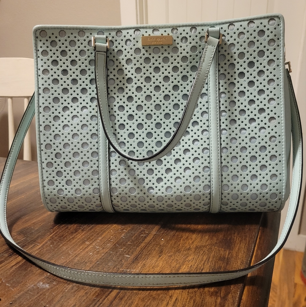 Mint Kate Spade purse